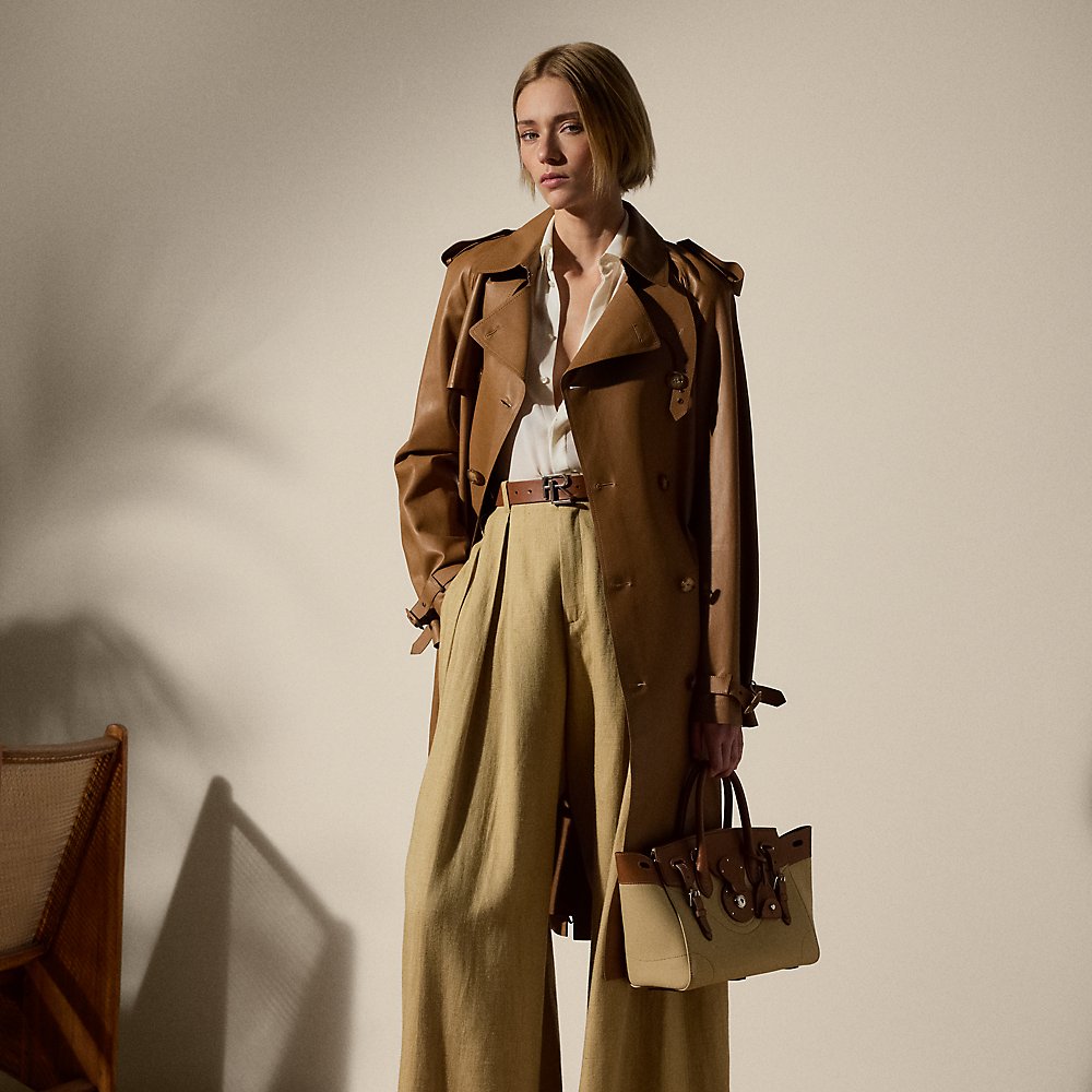 Trenchcoat Niles aus Lammleder von Collection