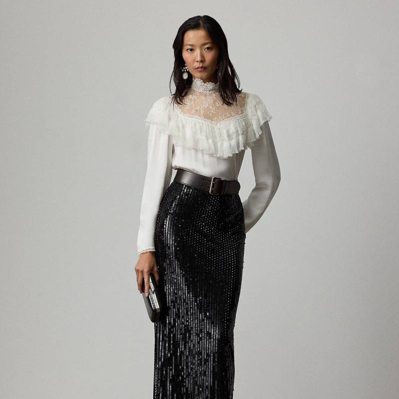 Tüll-Maxirock Winslow mit Verzierung von Collection