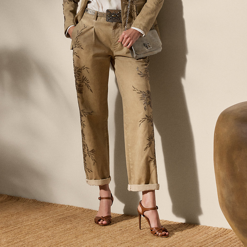 Verzierte Chinohose Fallon aus Baumwolle Verzierte Chinohose Fallon aus Baumwolle von Collection