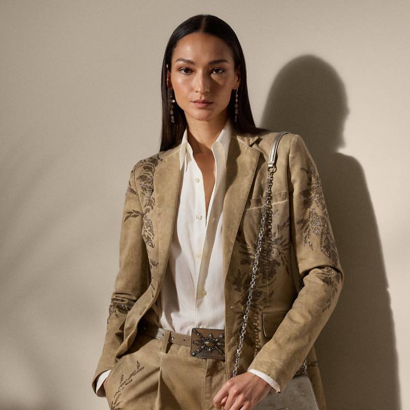 Verzierte Jacke Parker aus Baumwollchino von Collection