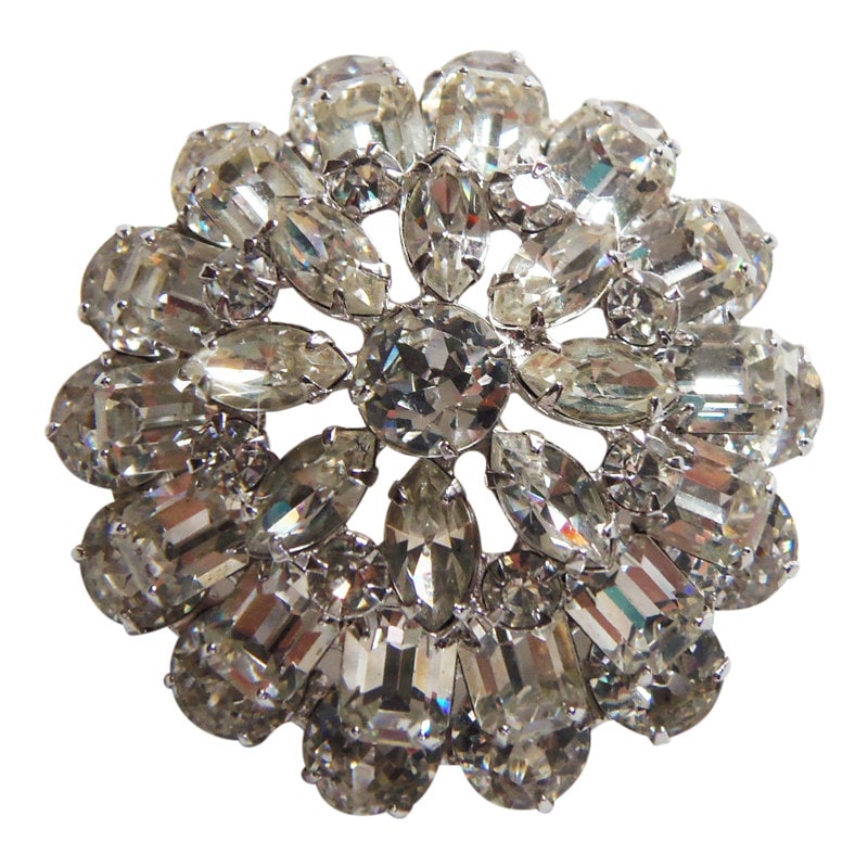 Vintage Eisenberg Strass Brosche 1950Er Jahre Anstecknadel Vintage Eisenberg Strass Brosche 1950Er Jahre Anstecknadel von CollectionsbyAnn