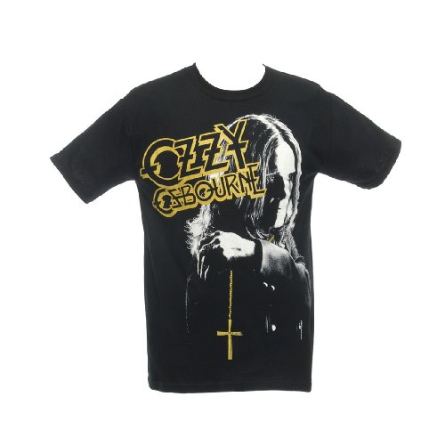 Collector's Mine Osbourne,Ozzy - Cross 5009TSBP Herren T-Shirt, Gr. 54 (XL), Schwarz von Collector's Mine