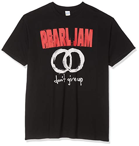 Collectors Mine Herren T-Shirt Pearl Jam-Stick Man, Gr. 48 (M), Schwarz (Schwarz) von Collector's Mine