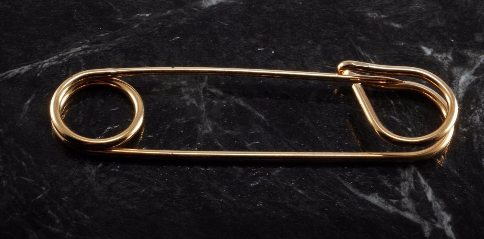 Vintage Kilt Pin Decke Rock Vergoldetes Metall New Old Stock 4 "x 1" Steampunk Diy Wiederverwendung Vintage Kilt Pin Decke Rock Vergoldetes Metall New Old Stock 4 "x 1" Steampunk Diy Wiederverwendung von CollectorsUtopia