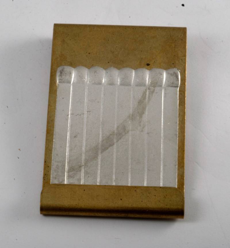 Vintage Messing „Money To Burn" Book Of Matches Geldklammer Nos Unfertige von CollectorsUtopia