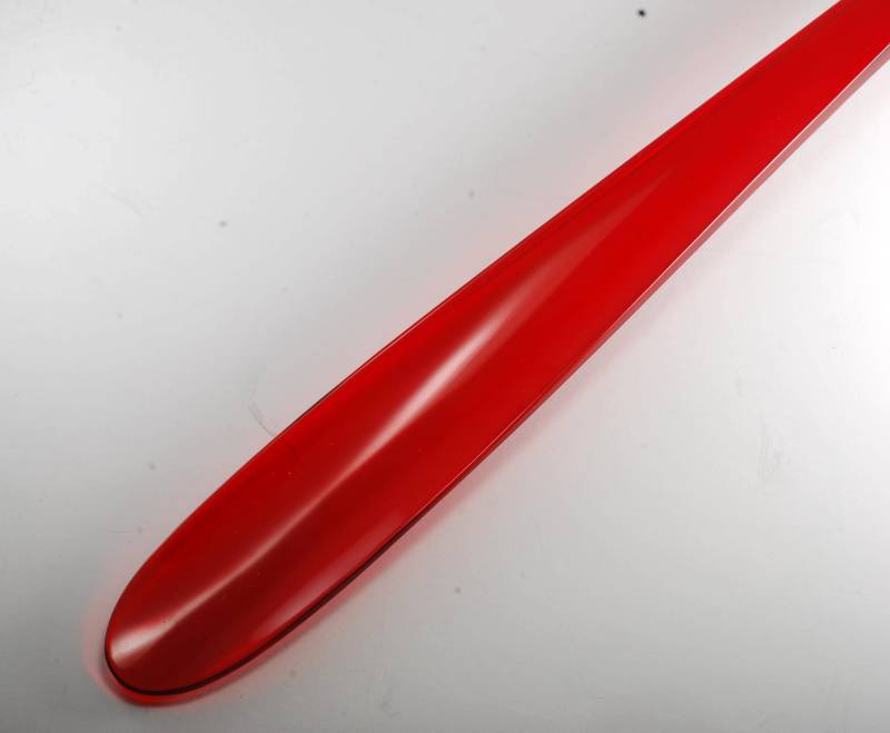 Vintage "Valet Horn" Schuhlöffel Von Anson 17 "' Lang Rot Kunststoff New Old Stock Usa Signiert von CollectorsUtopia