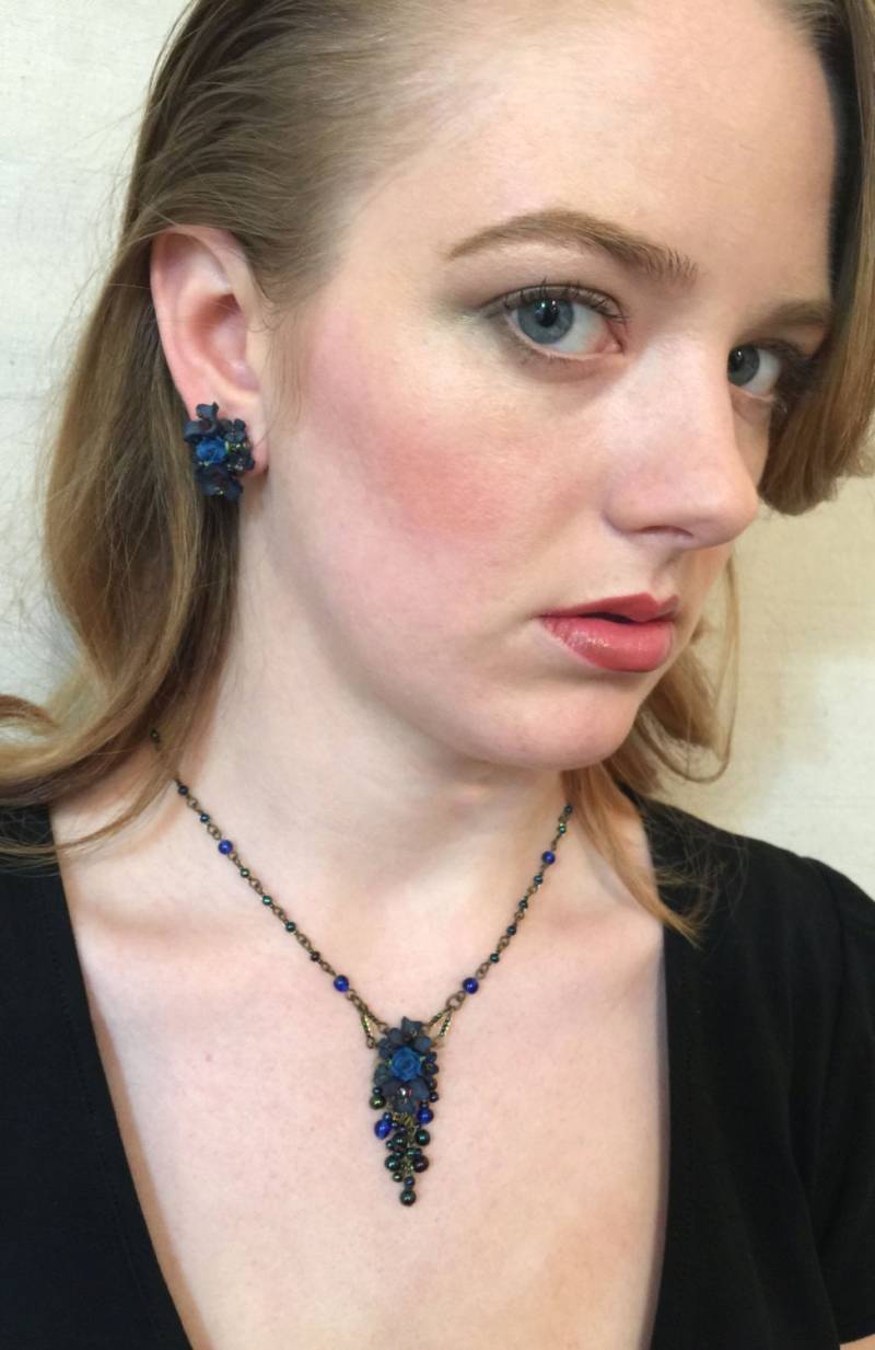 Hübsche Knopf Ohrringe Der Vintage Schmuckdesignerin Colleen Toland von ColleenToland