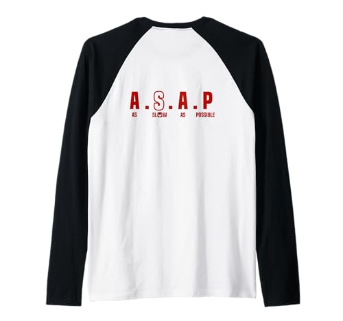 So langsam wie möglich, passendes BFF Girls Twin Art ON Back Raglan So langsam wie möglich, passendes BFF Girls Twin Art ON Back Raglan von College High School Teen Slang Teencode Zer Alpha
