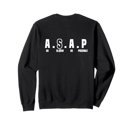 So langsam wie möglich, passendes BFF Girls Twin Art ON Back Sweatshirt So langsam wie möglich, passendes BFF Girls Twin Art ON Back Sweatshirt von College High School Teen Slang Teencode Zer Alpha