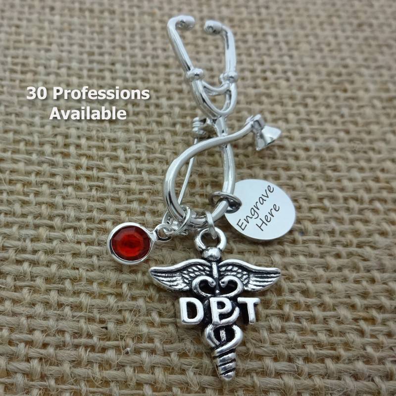 Dpt Doktor Der Physiotherapie Pin, Personalisierte Arzt Krankenschwester Pinning Zeremonie, Krankenpflege Student Grad Gift von CollegeThings