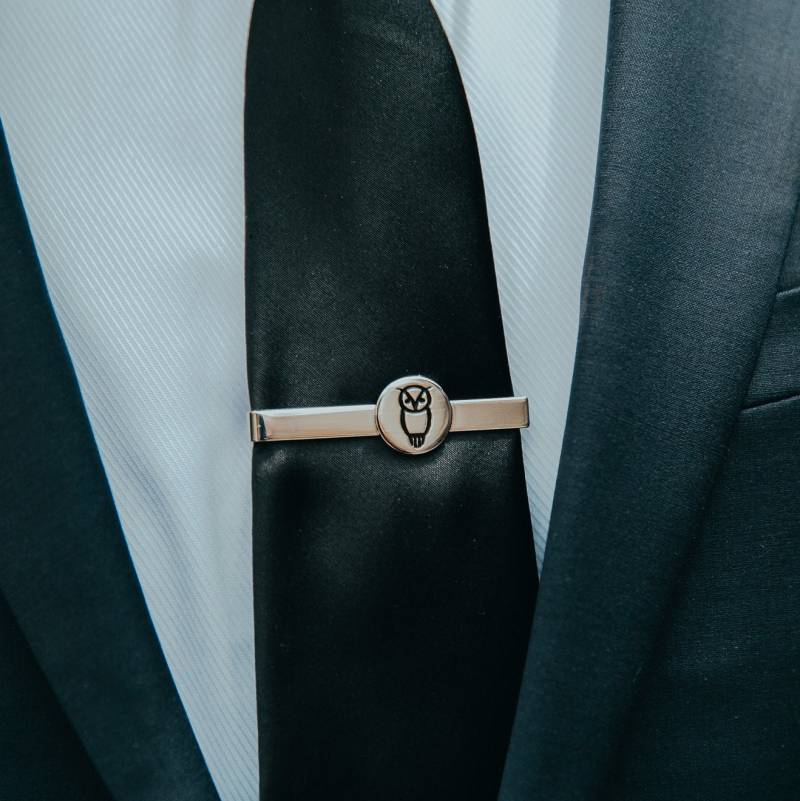 Eule Inspiriert Traverse Clip/Geschenke Für Ihn Anzug Und Krawatte Zubehör Unentschieden Clips Herren-Krawatte Männer Vatertagsgeschenke von CollegiateStandard