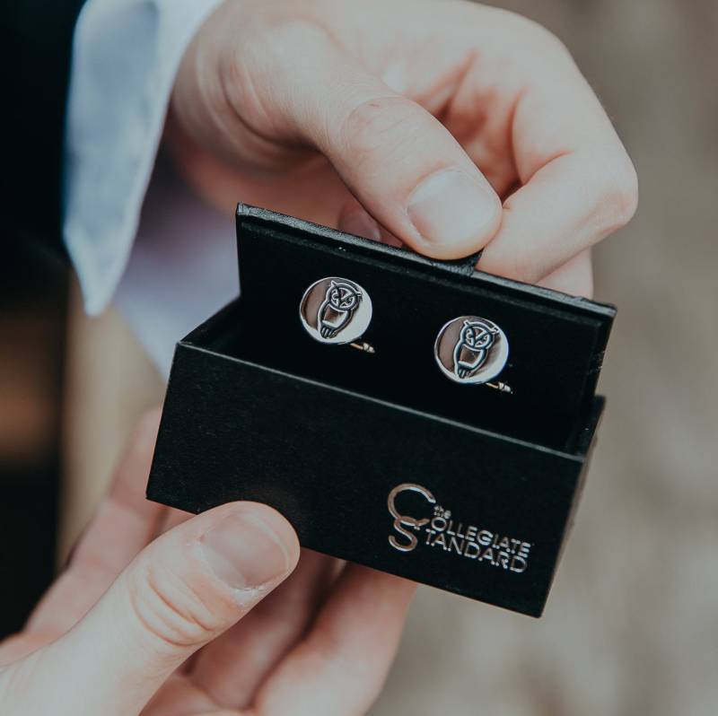 Eulen-Inspirierte Manschettenknöpfe Für Männer // Anzug Und Krawatte Accessoires Herren Geschenke Tier von CollegiateStandard