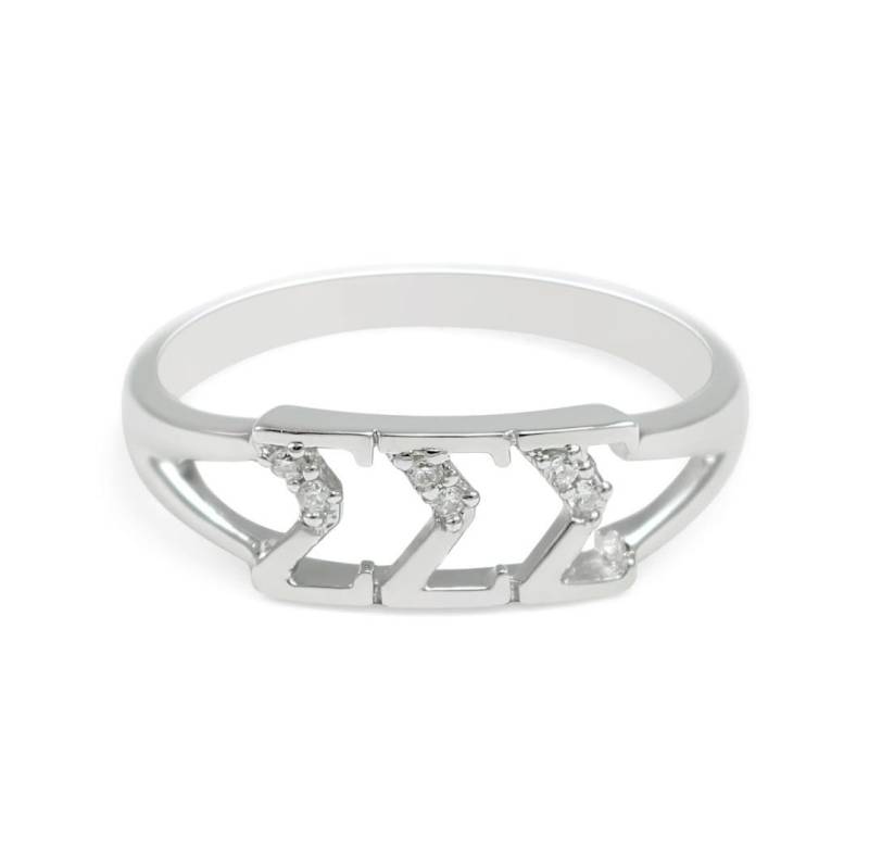 Sigma Sterlingsilberring Set Mit Simulierten Diamanten/Σσσ Sorority Schmuck Geschenke Für Sie Silberring von CollegiateStandard