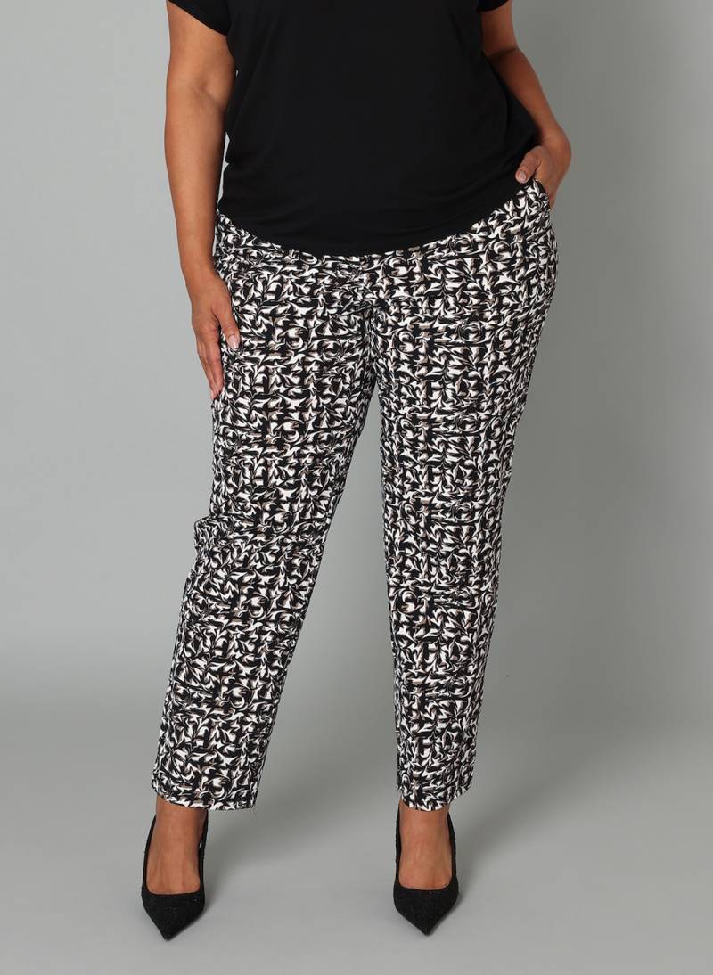 Große Größen Hose Noa, Damen, schwarz, Größe: 54, Synthetische Fasern/Elasthan, Happy Size DE Women von Colletta