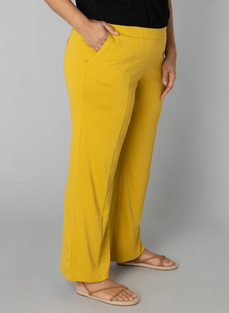 Große Größen Hose Pleuntje, Damen, türkis, Größe: 44, Viskose/Synthetische Fasern, Happy Size DE Women von Colletta