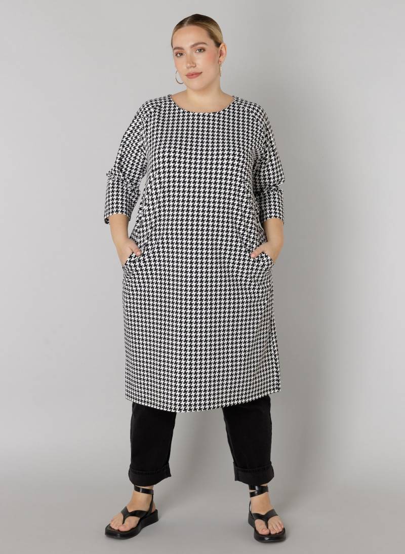 Große Größen Kleid Odette, Damen, schwarz, Größe: 52, Synthetische Fasern/Elasthan, Happy Size DE Women von Colletta