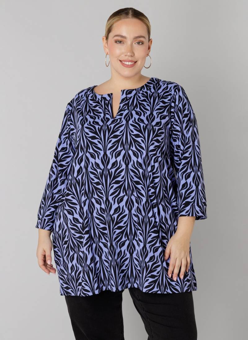 Große Größen Tunika Ofelia, Damen, gelb, Größe: 46, Synthetische Fasern/Elasthan, Happy Size DE Women von Colletta