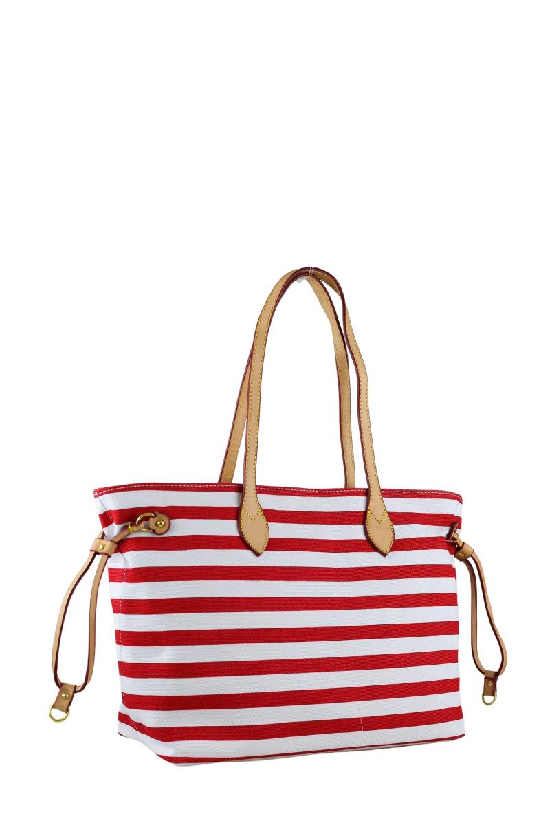 COLLEZIONE ALESSANDRO Schultertasche "Bademeister" mit echt Leder Henkeln von Collezione Alessandro