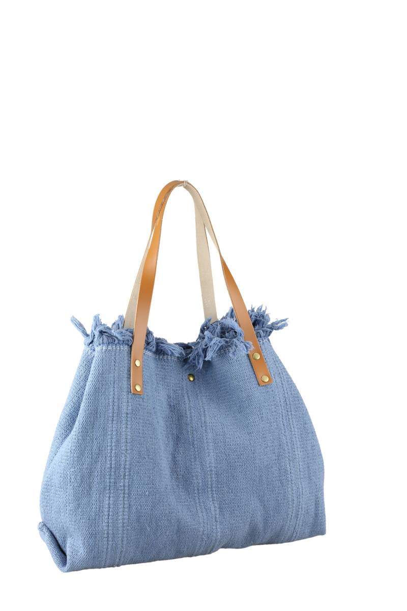 COLLEZIONE ALESSANDRO Schultertasche "Beach" mit echt Leder Henkeln von Collezione Alessandro