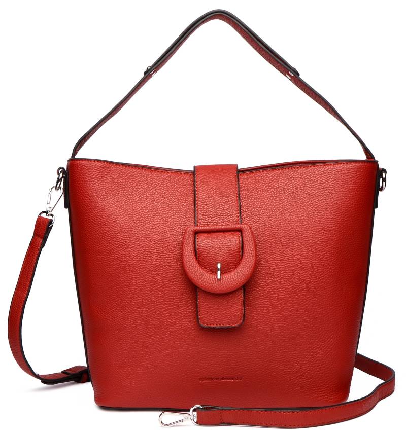 COLLEZIONE ALESSANDRO Schultertasche "Buckle" mit dekorativer Gürtelschließe von Collezione Alessandro