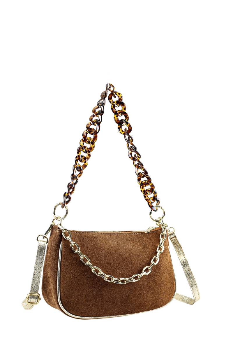 COLLEZIONE ALESSANDRO Schultertasche "Heidi" aus Rindsleder, 3 Tragevarianten von Collezione Alessandro