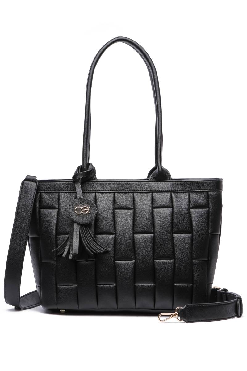 COLLEZIONE ALESSANDRO Schultertasche "Luvre" mit luxuriöser Steppung von Collezione Alessandro