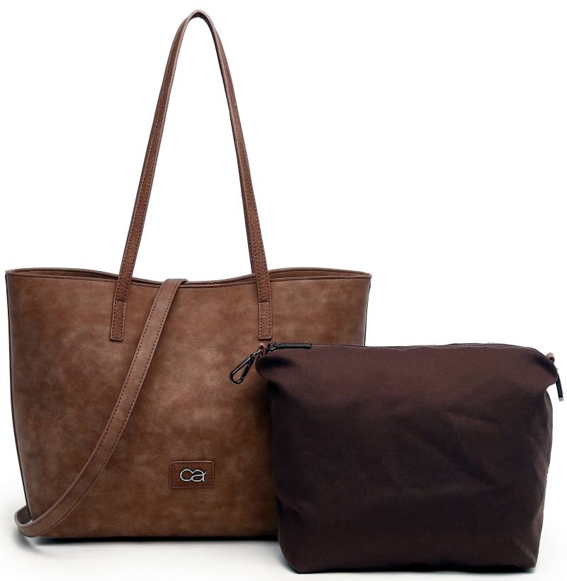 COLLEZIONE ALESSANDRO Schultertasche "Milano" mit Reißverschluss auf der Rückseite COLLEZIONE ALESSANDRO Schultertasche "Milano" mit Reißverschluss auf der Rückseite von Collezione Alessandro