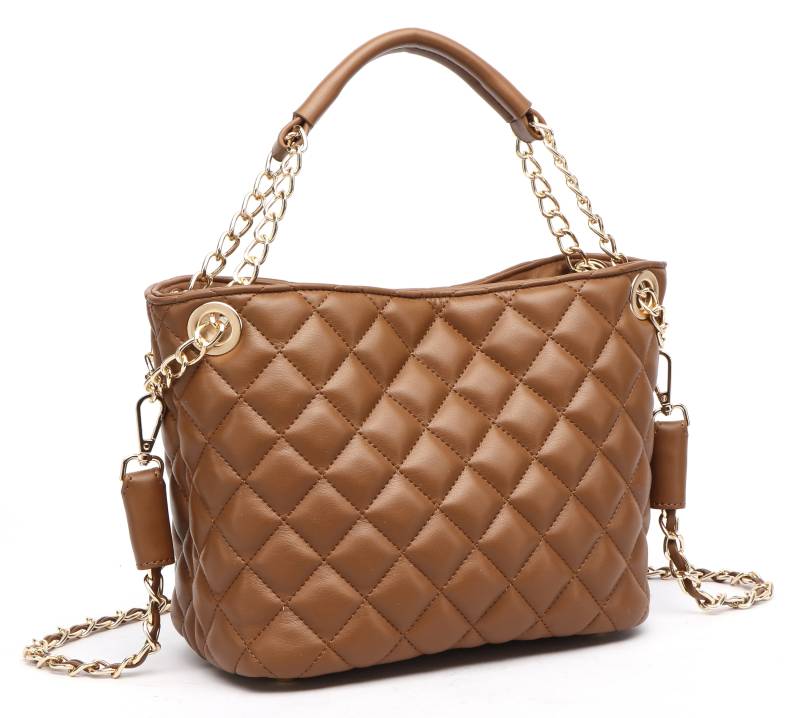 COLLEZIONE ALESSANDRO Schultertasche "New York" aus gestepptem Softmaterial von Collezione Alessandro