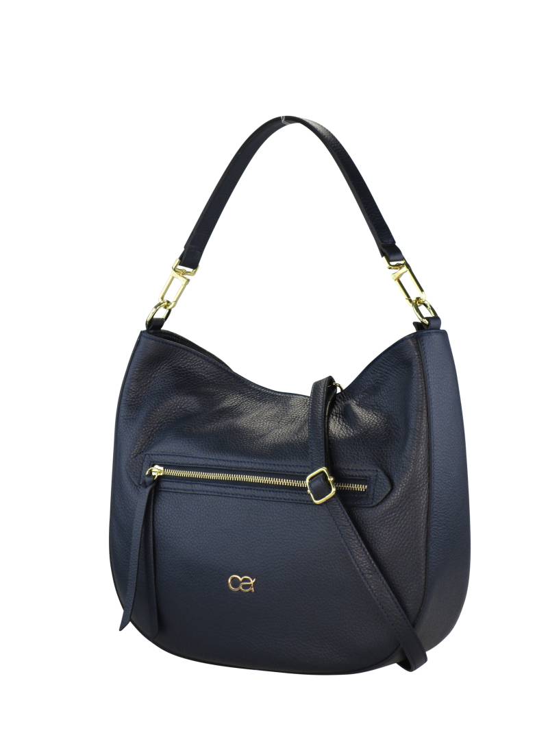 COLLEZIONE ALESSANDRO Schultertasche "Porto" Mit geschwärzten Rändern und Frontreißverschluss von Collezione Alessandro