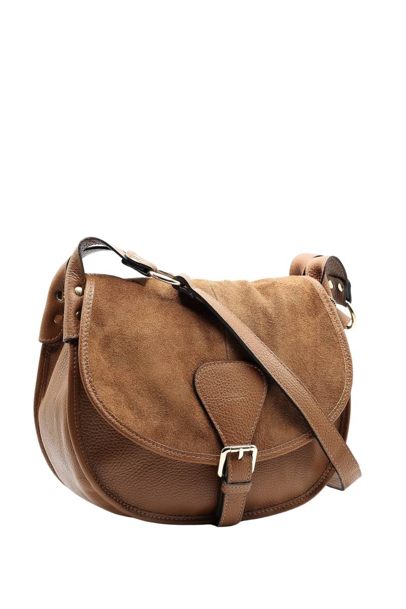 COLLEZIONE ALESSANDRO Schultertasche "Roxy" Made in Italy, Echt Leder von Collezione Alessandro