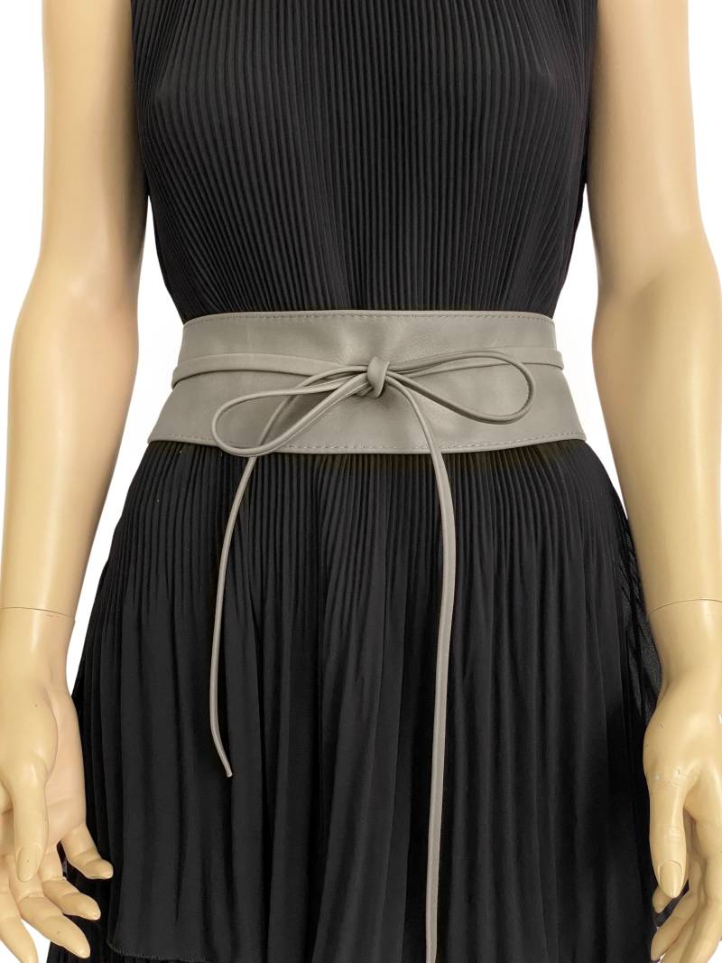 COLLEZIONE ALESSANDRO Taillengürtel "Alpha" zum Binden, aus Rindsleder, ca. 250cm Länge von Collezione Alessandro