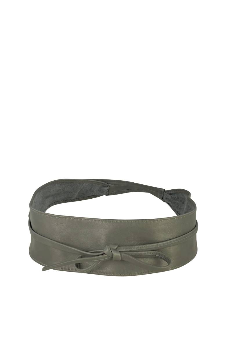 COLLEZIONE ALESSANDRO Taillengürtel "Alpha" zum Binden, aus Rindsleder, ca. 250cm Länge von Collezione Alessandro