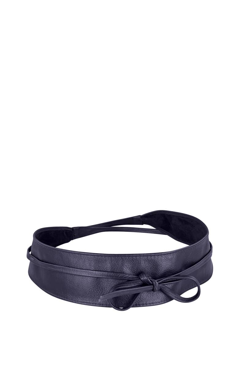 COLLEZIONE ALESSANDRO Taillengürtel "Alpha" zum Binden, aus Rindsleder, ca. 250cm Länge von Collezione Alessandro