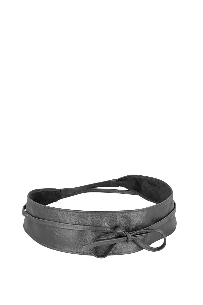 COLLEZIONE ALESSANDRO Taillengürtel "Alpha" zum Binden, aus Rindsleder, ca. 250cm Länge von Collezione Alessandro