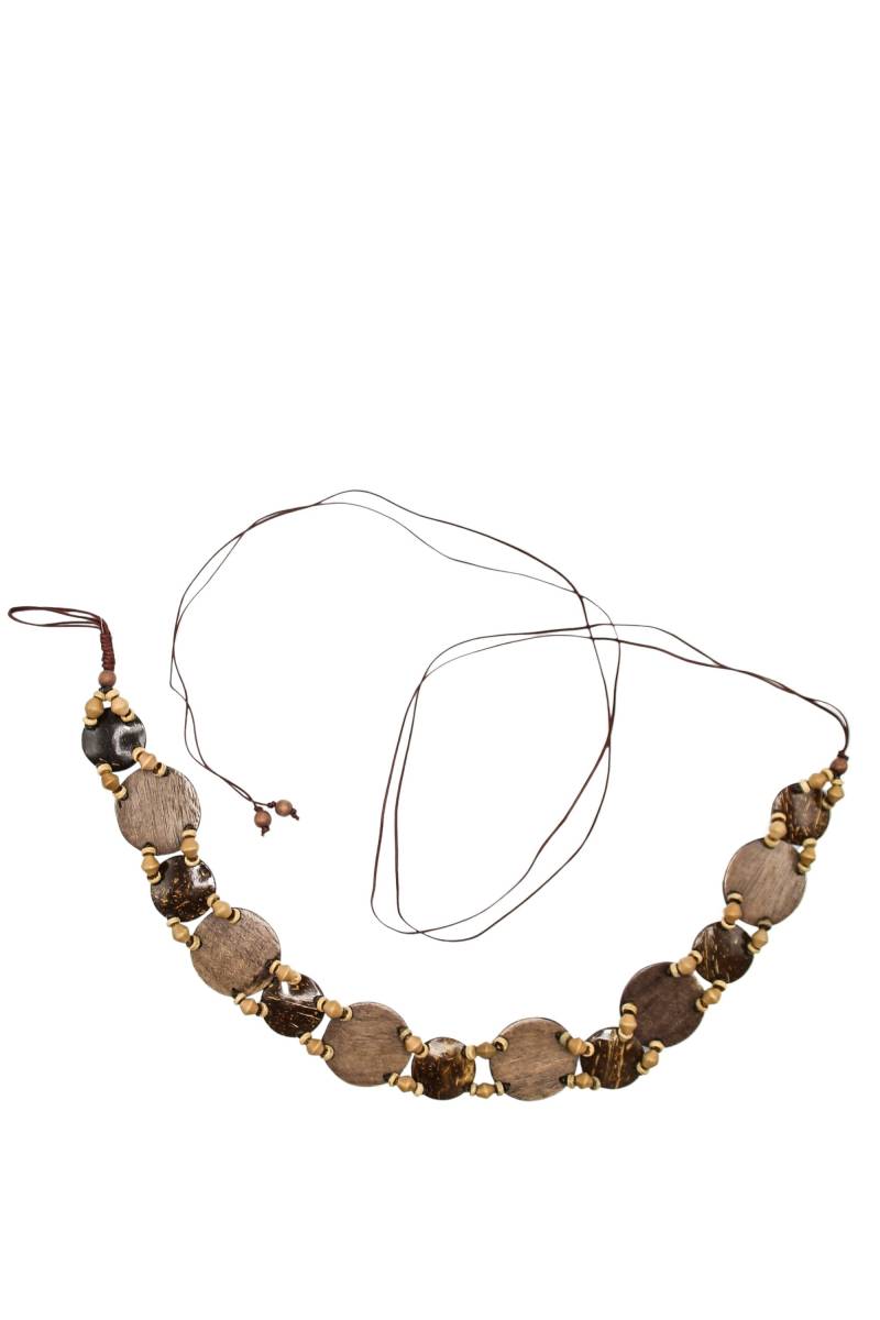 COLLEZIONE ALESSANDRO Taillengürtel "Coconut" Holzgürtel zum Binden von Collezione Alessandro