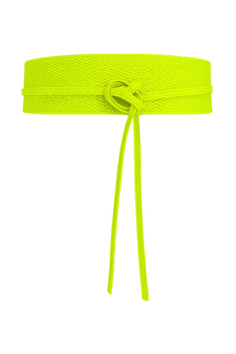 COLLEZIONE ALESSANDRO Taillengürtel "Neon" aus echtem Leder, Made in Italy von Collezione Alessandro