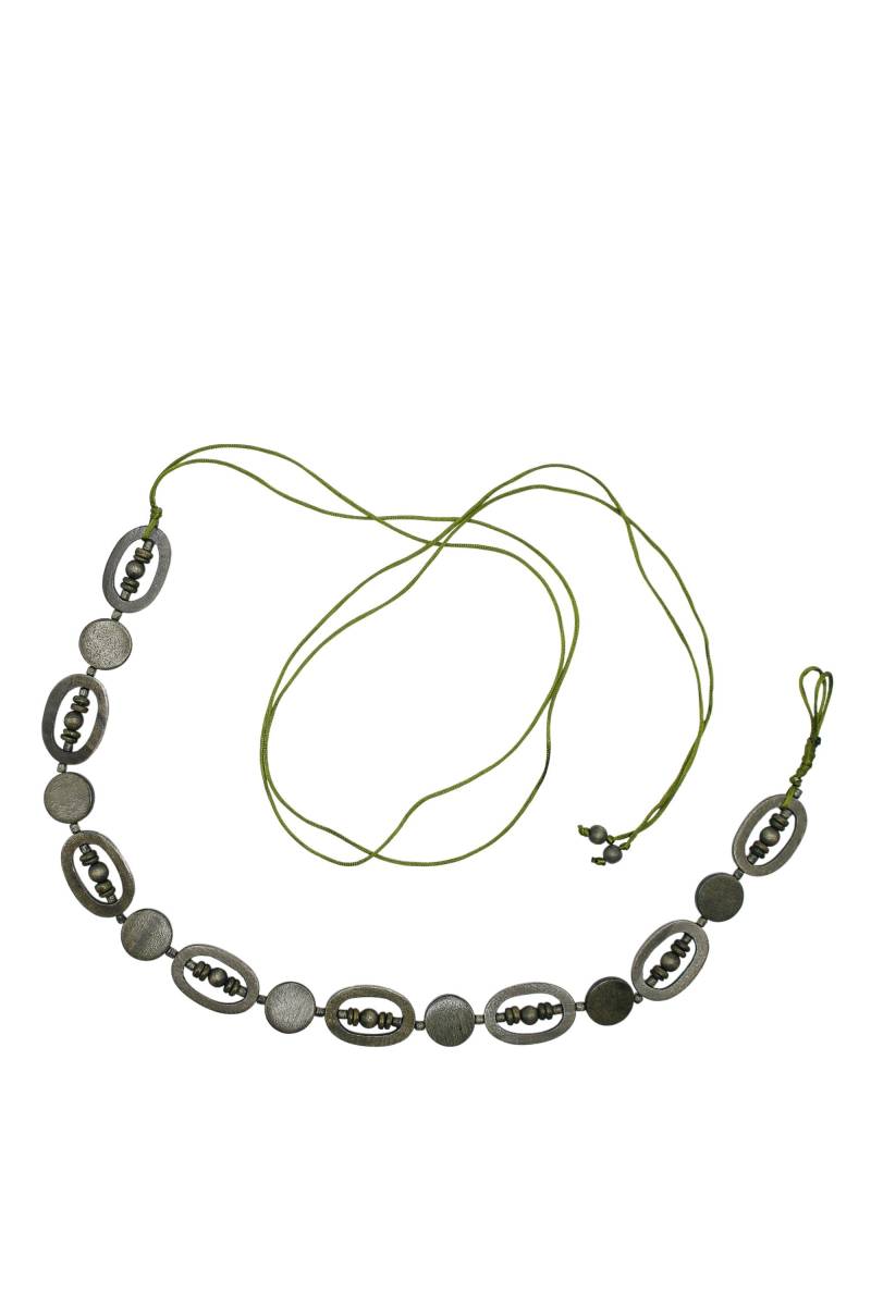 COLLEZIONE ALESSANDRO Taillengürtel "Woodpicker" Holzgürtel zum Binden von Collezione Alessandro