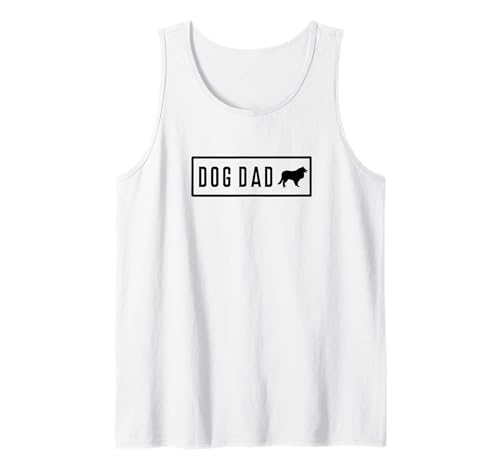 Herren Collie Dog Dad Tank Top Herren Collie Dog Dad Tank Top von Collie Dog Dad Apparel for Men by RJ