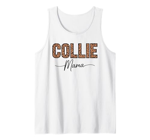 Leopardenmuster Collie Mama Collies Tank Top Leopardenmuster Collie Mama Collies Tank Top von Collie Lover Gifts