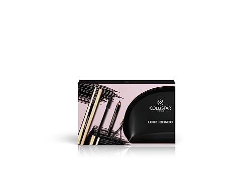 COLLISTAR PROMO MASCARA 2023 INFINITO EXTRA NERO+MATITA PROFESSIONALE OCCHI FORMATO SPECIALE+BEAUTY BAG NERA von Collistar