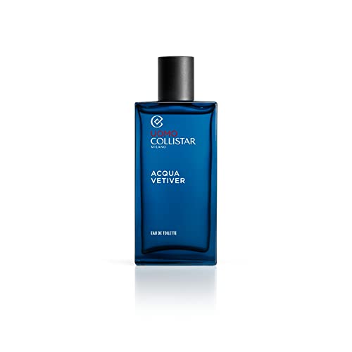 Collistar Acqua Vetiver Revitalisierendes Eau de Toilette, intensiver Duft für den Körper mit würzigen Noten, 100 ml von Collistar