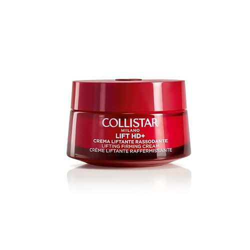 Collistar Lift HD+ Straffende Lifting-Creme für Gesicht und Hals, sofortiger Spanneffekt, sichtbar reduzierte Falten, elastischere Haut, silikonfrei, vegan ok, auch für empfindliche Haut geeignet,50ml von Collistar