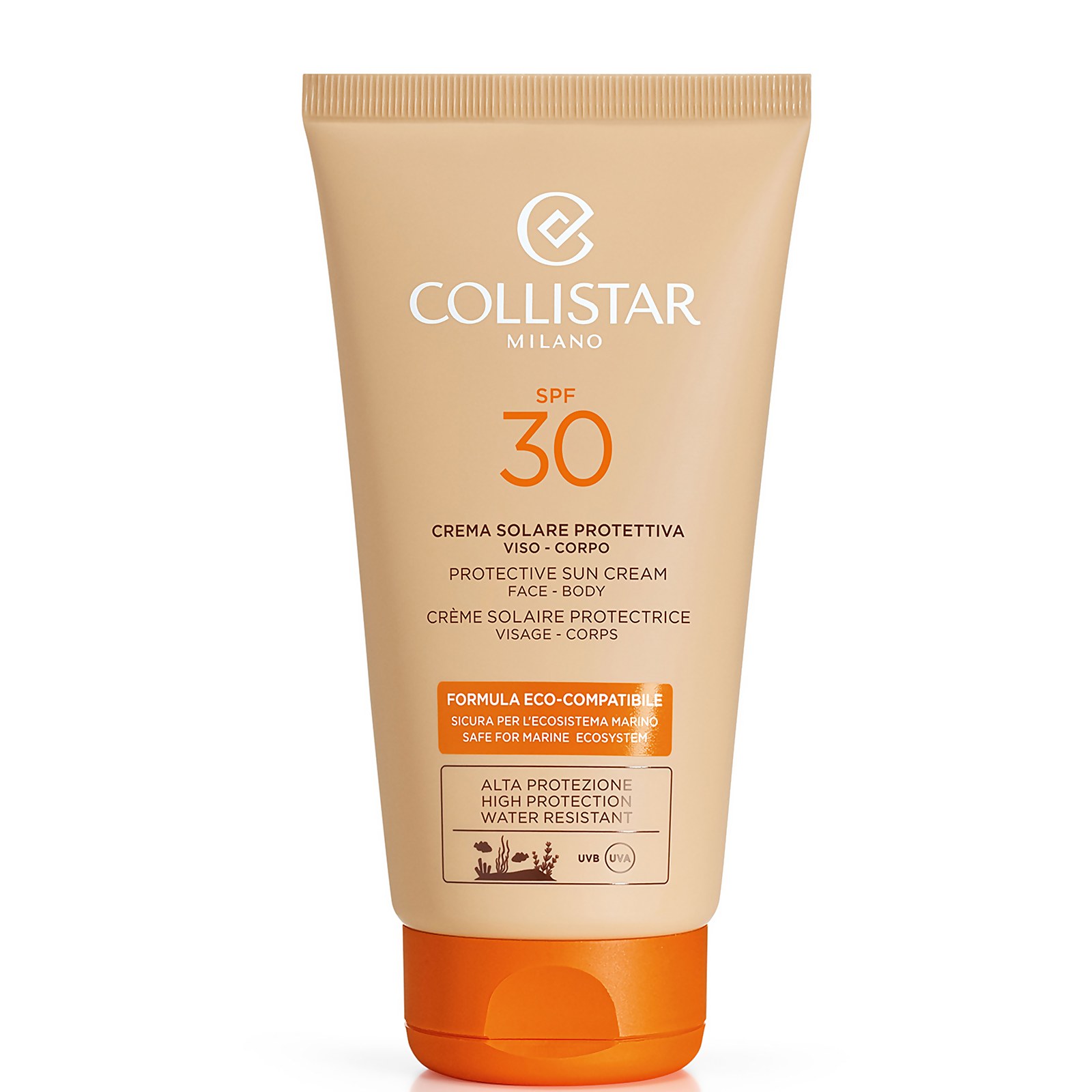 Collistar Protective Sun Cream Face-Body SPF 30+ 150ml von Collistar