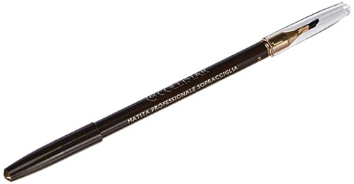 Collistar professioneller Augenbrauenstift, Nummer 3 Braun, lang anhaltender, weicher und verblendbarer Augenbrauenstift mit Pinsel, 1,2 ml von Collistar