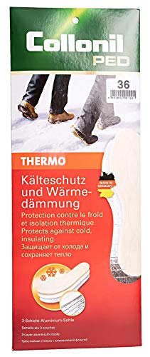 Collonil Thermo Alusohle Gr.36 Damengrößen Einlegesohlen, Mehrfarbig (neutral), 36 EU von Collonil