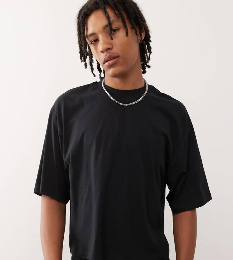 COLLUSION - Boxy-Fit-T-Shirt in Schwarz von Collusion