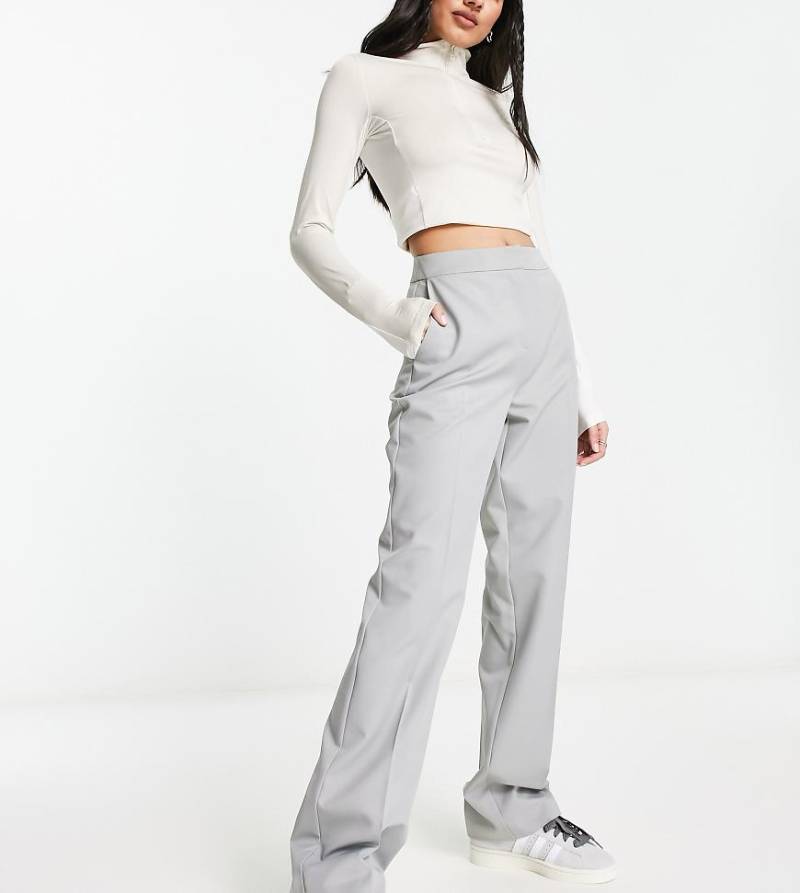 COLLUSION - Elegante Hose in Hellgrau mit geradem Bein von Collusion