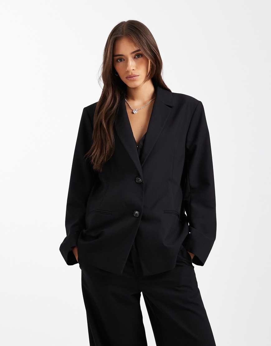 COLLUSION - Eleganter Oversize-Blazer in Schwarz von Collusion