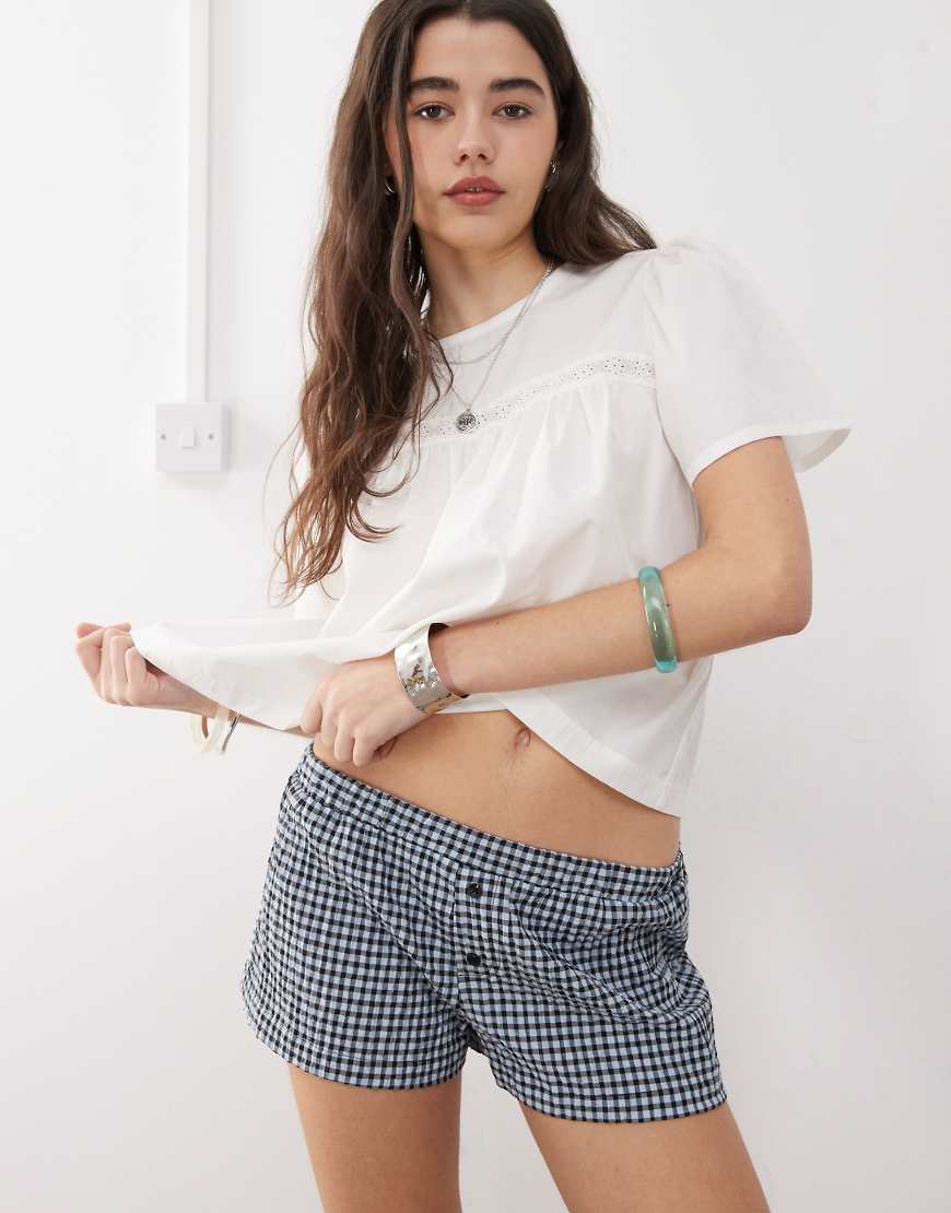COLLUSION - Karierte Boxershorts-Bunt von Collusion