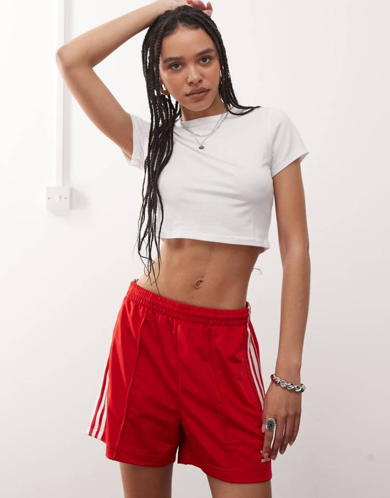 COLLUSION - Kurzärmliges Cropped-T-Shirt in Weiß von Collusion